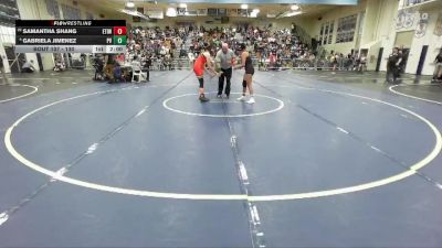 130 lbs Champ. Round 1 - Samantha Shang, Etiwanda vs Gabriela Jimenez, Paloma Valley