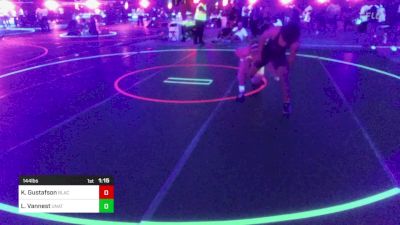 144 lbs Round Of 32 - Keegan Gustafson, Black Fox Wrestling Academy vs Logan Vannest, Unattached