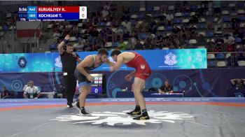 92 kg 1/4 Final - Kamil Kurugliyev, Kazakhstan vs Teimuraz Kochkiani, Georgia