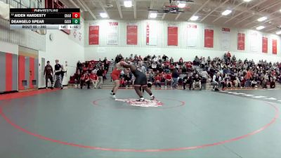 285 lbs Quarterfinal - Aiden Hardesty, Chardon vs DeAngelo Spear, Canton South