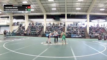 133 lbs Champ. Round 1 - Maximus Shore, Tiffin vs David Makupson, Salem