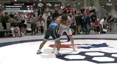 Quarters - Kaden Ercanbrack, NMU-National Training Center vs Savion Haywood, Iguana Wrestling Club