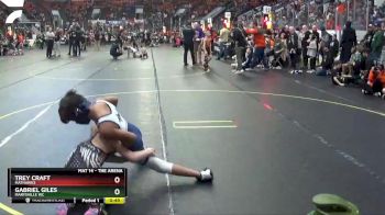 77 lbs Champ. Round 1 - Trey Craft, Mathawks vs Gabriel Giles, Marysville WC