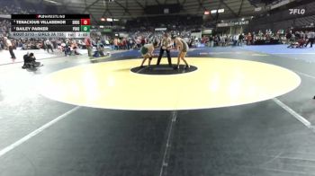 Girls 3A 155 lbs Semifinal - Bailey Parker, Peninsula (Girls) vs Tenacious Villasenor, Southridge (Girls)