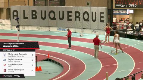 Women's 400m Unseeded, Prelims 6