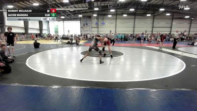 106 lbs Rr Rnd 2 - Robert McLaulin, MF Army Black - HSB vs Jacob Mangra, Claw & Conquer - HSB