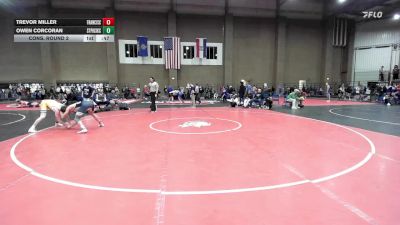 150 lbs Cons. Round 2 - Trevor Miller, Francis Howell Central vs Owen Corcoran, St. Pius X (Kansas City)