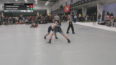 190 lbs Cons. Quarters - Chase Sullivan, Widefield Wrestling Club vs Tristan Hruby, Frontier Wrestling Club