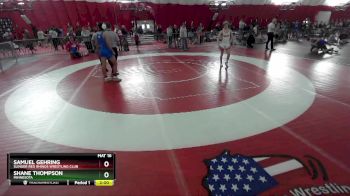 138 lbs 1st Place Match - Samuel Gehring, Slinger Red Rhinos Wrestling Club vs Shane Thompson, Minnesota