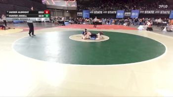 Boys 2A 175 lbs Cons. Round 3 - Hunter Ansell, Sultan vs Jaeger Albright, Burlington-Edison