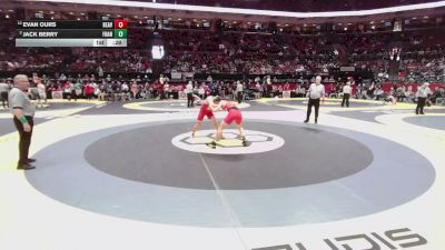 165 lbs 7th Place Match - Jack Berry, Franklin vs Evan Ours, Beaver