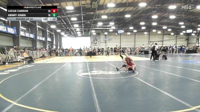 126 lbs Round Of 64 - Lucas Carson, PA vs Henry Jones, VA