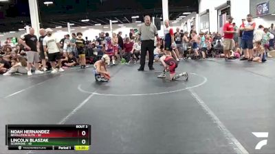 60 lbs Round 2 (4 Team) - Lincoln Blaszak, Scorpions vs Noah Hernandez, Revolution Elite