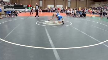 126 lbs 5th Place Match - Chris Metz, Buford vs Will Pfeifer, Liberty