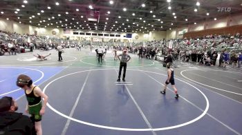 57 lbs Rr Rnd 1 - Michael Lago, Nighthawks WC vs Paxton Scott, Willits Grapplin Pack