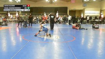 93 lbs Rr Rnd 8 - Lucas Allison, Nebraska Elite - MSE vs Chael Wawrzynowicz, CTWHALE Humpback - MSE