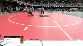 138 lbs Champ. Round 1 - Brian Hart Jr., Wauconda vs Ethan Lowe, University