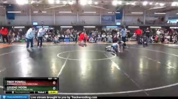 75 lbs Quarterfinal - Legend Moon, Buckhorn Youth Wrestling vs Troy Powell, Alexander City Youth Wrestling