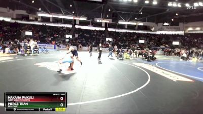 215 lbs Cons. Round 3 - Makana Paikuli, West Valley (Yakima) vs Pierce Tran, Bellevue