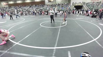 88 lbs Quarterfinal - Dixie Huotte, Buckaroo WC vs Faith Rios, Idaho Gold