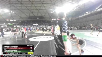 70 lbs Cons. Round 4 - Karsen Davisson, Okanogan Underground Wrestling Club vs Diego Encalada, Sumner Panthers Jr. Wrestling
