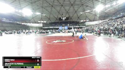 4A 120 lbs Cons. Round 2 - Eben Nau, Tahoma vs Drayson Elfering, Richland