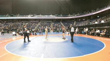 1-4A - 114 Cons. Semi - Lyla Burns, Burns High School vs Mary Huneycutt, South Stanly High School