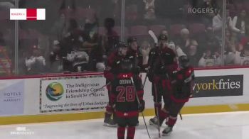 Jordan Charron Scores His 15th Goal Of The Season Through A Screen