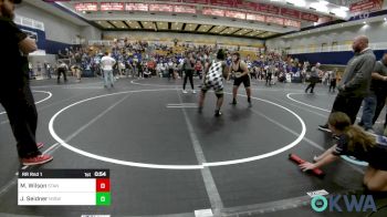 Rr Rnd 1 - Madison Wilson, Standfast vs John Seidner, Midwest City Bombers Youth Wrestling Club