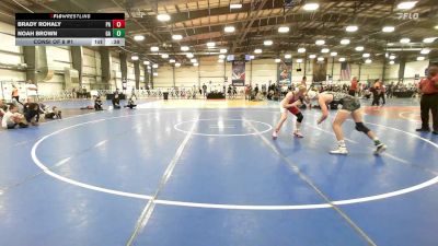 113 lbs Consi Of 8 #1 - Brady Rohaly, PA vs Noah Brown, GA