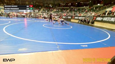 85 lbs Consolation - Brooks Maddix, Sebolt Wrestling Academy vs Oliver Prussman, Longwood Wrestling Club