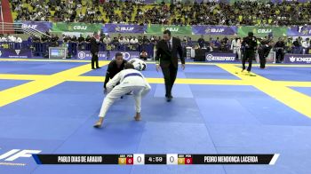 Pedro Mendonça Lacerda vs Pablo Dias De Araujo 2025 Brasileiro Jiu-Jitsu IBJJF