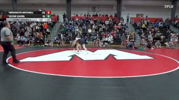 130 lbs Cons. Round 4 - Elyse Caviel, Iowa City Liberty vs Brooklyn Mitchell, South Tama