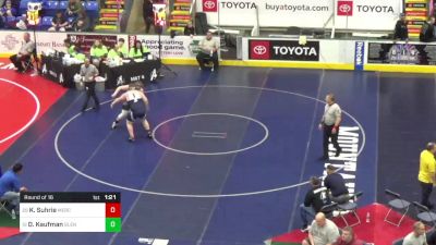 252 lbs Round Of 16 - Kyle Suhrie, Mercer vs Devin Kaufman, Glendale