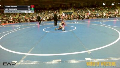 67 lbs Consolation - Oliver Umlauf, Berge Elite Wrestling Academy vs Luis Quinones, Top Rank Hammers