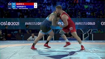 130 kg 1/8 Final - Oskar Marvik, Norway vs Radoslav Georgiev, Bulgaria