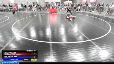 106 lbs Cons. Round 1 - Joan Tellez, Askren Wrestling Academy vs Lucas Brown, Wisconsin