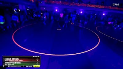 155 lbs Round 3 - Hallie Denney, Aviator Wrestling Academy vs Kaydance Price, Roy Wrestling