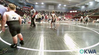 Consolation - Jimmie Jimenez, Mannford Pirate Youth Wrestling vs Isaiah Tate, Barnsdall Youth Wrestling