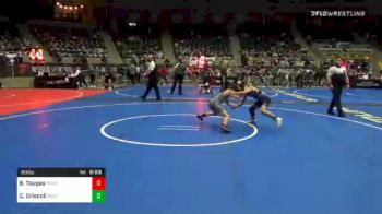 80 lbs Consolation - Braydon Tougas, Michigan Revolution vs Cannon Driscoll, Westshore WC