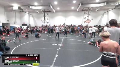 85/90 1st Place Match - Keegan Bailey, Full Circle vs Luke D`Ettore, C2X