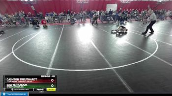 82 lbs Semifinal - Sawyer Crook, RT Elite Wrestling vs Cashton Treuthardt, Team Nazar Training Center