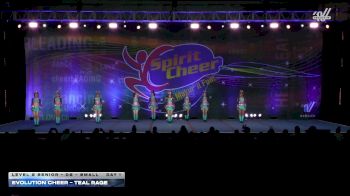 Evolution Cheer - Teal Rage [2026 L2 Senior - D2 - Small Day 1] 2026 Spirit Cheer Grand Nationals