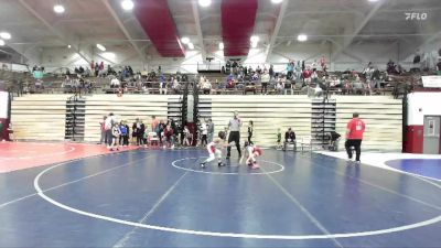 59 lbs Champ. Round 2 - Quincy Zellers, Tell City Wrestling Club vs Brooklyn Stauffer, Midwest Xtreme Wrestling