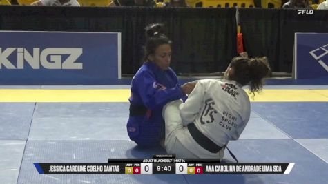 Ana Carolina De Andrade Lima Soa vs Jessica Caroline Coelho Dantas 2026 Pan Jiu Jitsu IBJJF Championship