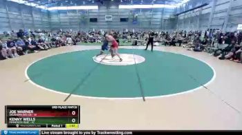 195 lbs Placement Matches (8 Team) - Joe Warner, Oklahoma Red GR vs Kenny Wells, Minnesota Blue