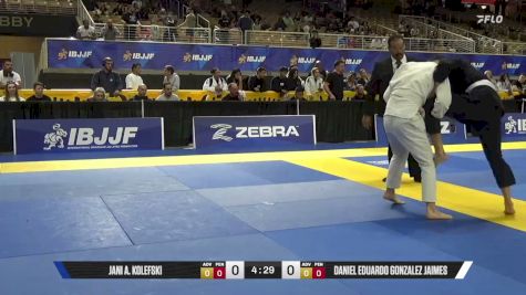 Daniel Eduardo Gonzalez Jaimes vs Jani A. Kolefski 2026 Pan Jiu Jitsu IBJJF Championship