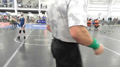 87 lbs Rr Rnd 1 - Isabella Dyer, Rutland vs Lila Lemanski, Taunton