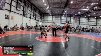 165 lbs Round 2 (4 Team) - Jaelen Culp, COMBAT ATHLETICS vs Brady Ming, HEAVY HITTING HAMMERS