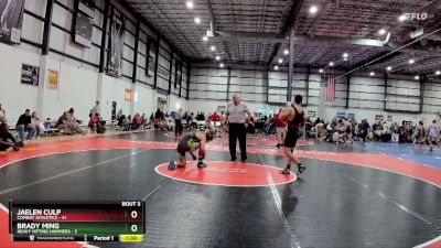 165 lbs Round 2 (4 Team) - Jaelen Culp, COMBAT ATHLETICS vs Brady Ming, HEAVY HITTING HAMMERS